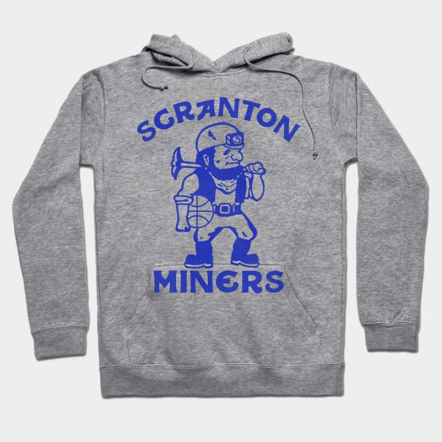 Defunct Scranton Miners Basketball Team Hoodie by Defunctland